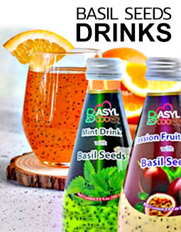 BASIL SEED DRINKS