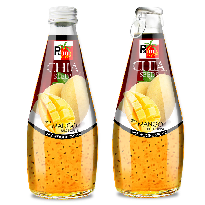 CHIA SEED DRINK MANGO FLAVOR