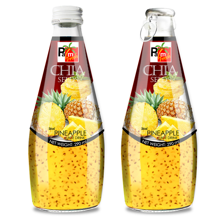 CHIA SEED PINEAPPLA FLAVOR